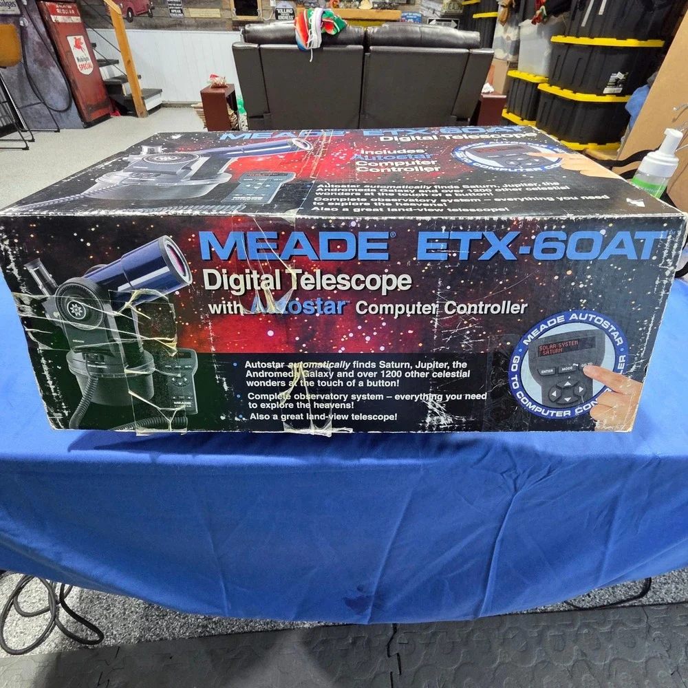 Meade ETX-60AT Digital Telescope Autostar Computer Controller 60mm Refractor